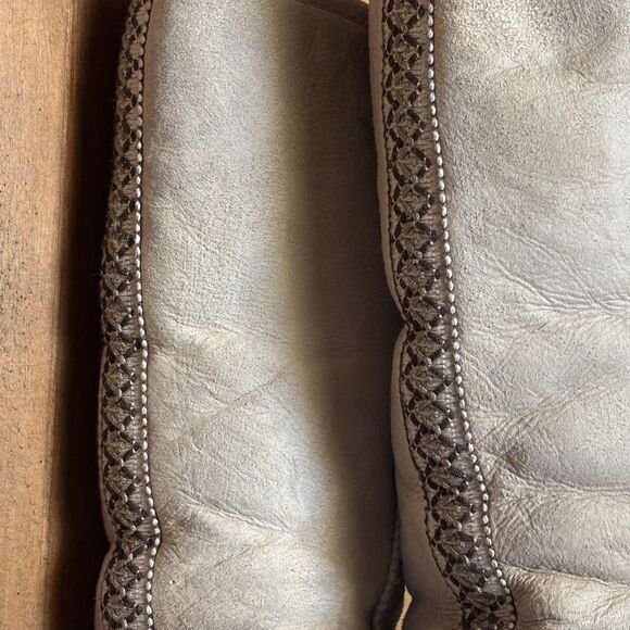 Vintage Ugg Tasman Braid Shearling Boots Women's 9 Ultra Tall New Zealand - Picture 5 of 16